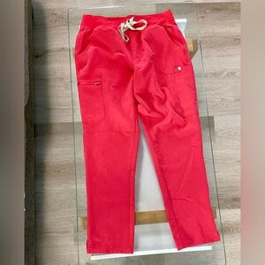 Figs Red Women's Pants